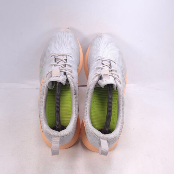Nike Roshe Run Lace Up Athletic Running Shoe Womens Size 10 511882-008 Gray - Picture 4 of 10